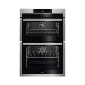AEG Built In Electric Double Oven DCE731110M