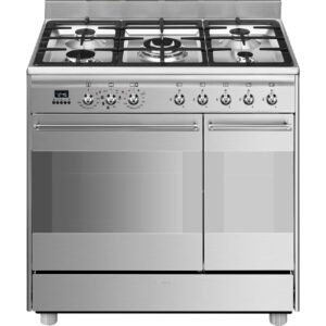 Smeg SCB92MX8 90cm Concert Dual Fuel Range Cooker
