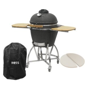 Boss Grill The Egg XL 22 Inch Ceramic Kamado Style Charcoal