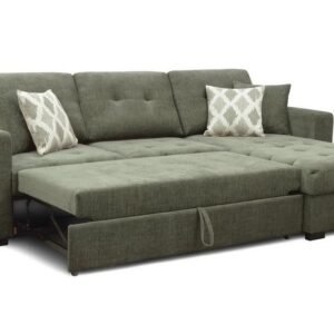 DFS Gather Storage Sofa bed Right Hand Facing 6 Seater Linen Look Fabric Corner Chaise Sofa
