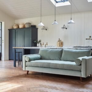 Velvet 3 Seater Sofa Modern Style Custom Sofa Velvet