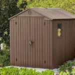 Keter Darwin 6 ft. W x 8 ft. D Apex Outdoor Garden Shed
