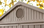 Keter Darwin 6 ft. W x 6 ft. D Apex Outdoor Garden Shed - Image 6