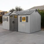 Lifetime 15 Ft. X 8 Ft. High-density Polyethylene (plastic) Outdoor Storage Shed