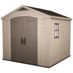Keter Factor 8 ft. W x 8 ft. D Apex Outdoor Garden Shed