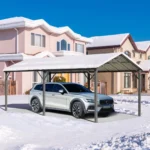 10 Ft. W x 20 Ft. D Garage, Heavy Duty Carport