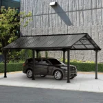 Sunjoy Steel Carport EIGER - 367cm x 610cm Millings