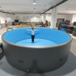Inflatable Piscine Gonflable Large Size Drop Stitch Swimming Pool 5m x 1.5m Diameter Piscinas Pool for Family Backyard