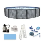 Blue Wave Affinity 15-ft Round 52-In Deep Above Ground Swimming Pool