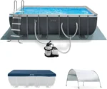 Intex Ultra XTR Rectangular Frame Swimming Pool Kit