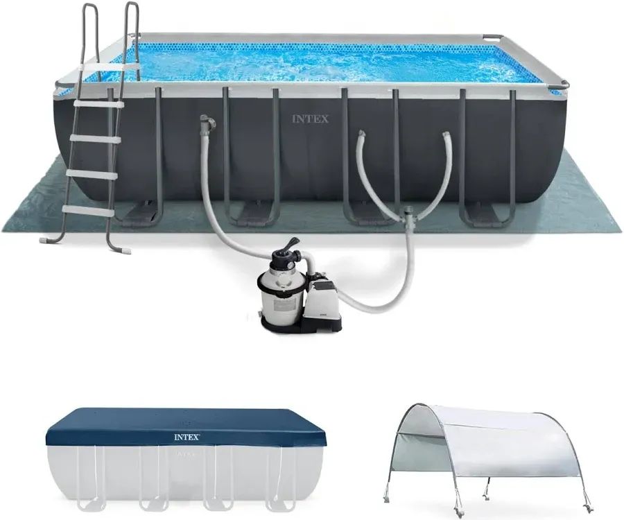 download - 2026-08-16T184445.193 Intex Ultra XTR Rectangular Frame Swimming Pool Kit - Image 1