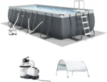 Intex Ultra XTR Rectangular Frame Swimming Pool Kit - Image 2
