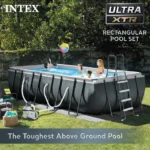 Intex Ultra XTR Rectangular Frame Swimming Pool Kit - Image 7