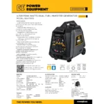 BE Power Equipment be4700id 4,700 Watt Dual-Fuel Inverter Generator - Image 7