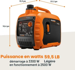 Generac GP3300i Portable Inverter Generator - Image 3