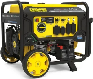 Champion Portable Generator with Electric Start & Volt Guard Prevention, 8000/10000 Watt