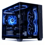 Mloong Gaming PC Desktops AMD Ryzen5 5500, Radeon RX 6500XT 4GB, 500GB SSD, 16GB RAM, 650W, Win11, Wifi, Black