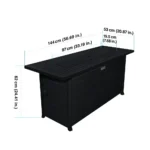 Sunbeam Aluminum Linear Fire Table - Image 4