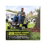 RYOBI 80V HP Brushless 30-In. Cordless Battery Zero Turn Riding Mower with (2) 80V Batteries and Charger - Image 7