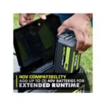 RYOBI 80V HP Brushless 30-In. Cordless Battery Zero Turn Riding Mower with (2) 80V Batteries and Charger - Image 5