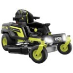 RYOBI 80V HP Brushless 42in. Cordless Zero Turn Riding Mower with (2) 80V & (2) 40V Batteries & Charger