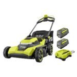 RYOBI 40V HP Brushless 21" Cordless Self-Propelled Mower Kit with (2) 6.0 Ah Batteries and Charger