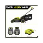 RYOBI 40V HP Brushless 21" Cordless Self-Propelled Mower Kit with (2) 6.0 Ah Batteries and Charger - Image 2