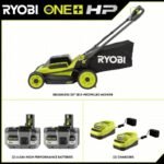 RYOBI 18V ONE+ HP Brushless 20 in. Walk Behind Self-Propelled Lawn Mower w/ (2) 6 Ah Batteries & Chargers - Image 2