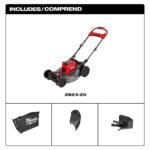Milwaukee Tool  M18 FUEL 18V Brushless Cordless 21 in. Walk Behind Self-Propelled Lawn Mower - Image 3