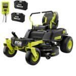 RYOBI 80V HP Brushless 42 in. Battery Electric Cordless Zero Turn Riding Mower Kit