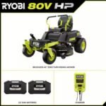 RYOBI 80V HP Brushless 42 in. Battery Electric Cordless Zero Turn Riding Mower Kit - Image 2