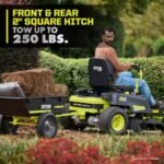 RYOBI 80V HP Brushless 42 in. Battery Electric Cordless Zero Turn Riding Mower Kit - Image 4