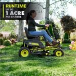 RYOBI 80V HP 30 in. Riding Mower with 14 Ah Battery and Charger - Image 3