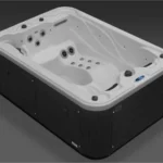 Palm Spas Value 3 Hot Tub American Balboa 13 AMP Plug and Play - Black - Image 7