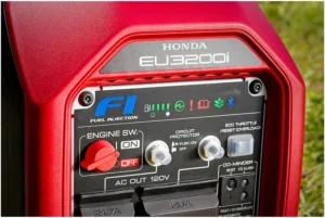 Honda EU3200i 3200 Watt Inverter Generator, Super Quiet 120V Gas Powered Portable Generator For Camping, RV Or Home Backup Power Supply - Image 3