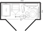 Etta Gardens Everett Garden Shed 6 x 3 ft - Image 6