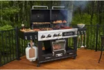 PitBoss Pit Boss Memphis Ultimate 2.0 Gas and Charcoal Combo Grill with Smoker + Free 6 Piece Cast Iron Cooking Set - Image 2