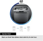 Samsung Series 7 dw70h73ycfru4 Full Size Dishwasher - Image 9