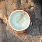 Luxury wood-fired hot tub from Sweden Skargards Regal DualBurn. wood burning hot tub - Image 7