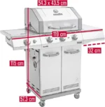Char-Broil Advantage PRO S 3 Gas BBQ - Image 7